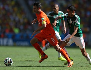 Voetbal Nederlands elftal Robin van Persie